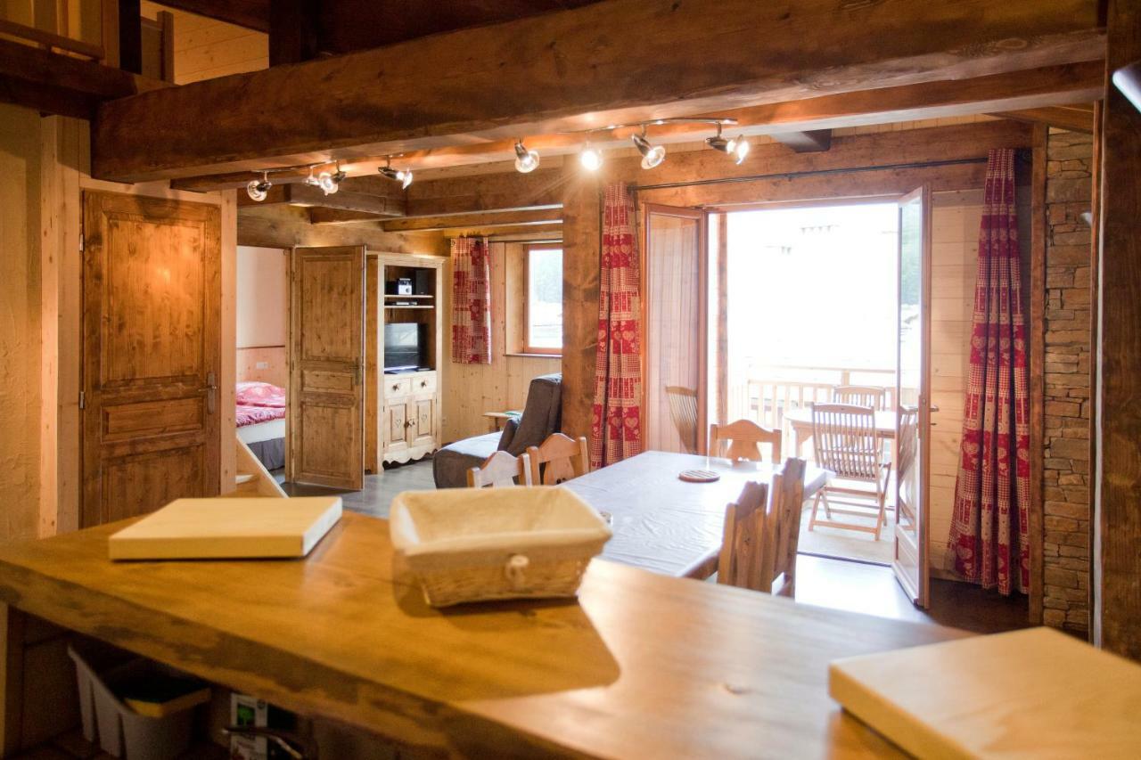 Chalet L'Aubepine Residence B&B Bessans Exterior foto