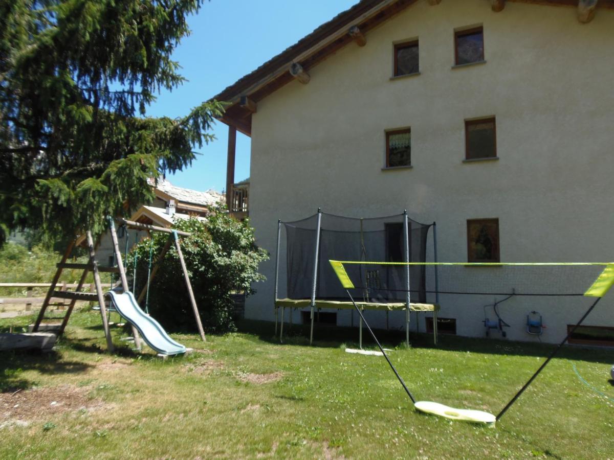Chalet L'Aubepine Residence B&B Bessans Exterior foto